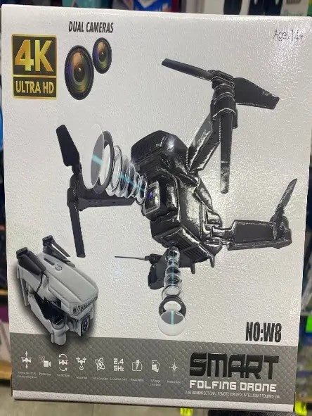 Drone Plegable inteligente 4k ultra HD (con dos cámaras)